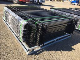 (20) Unused FenS FEN20 7ft x 10ft Galvanized Steel