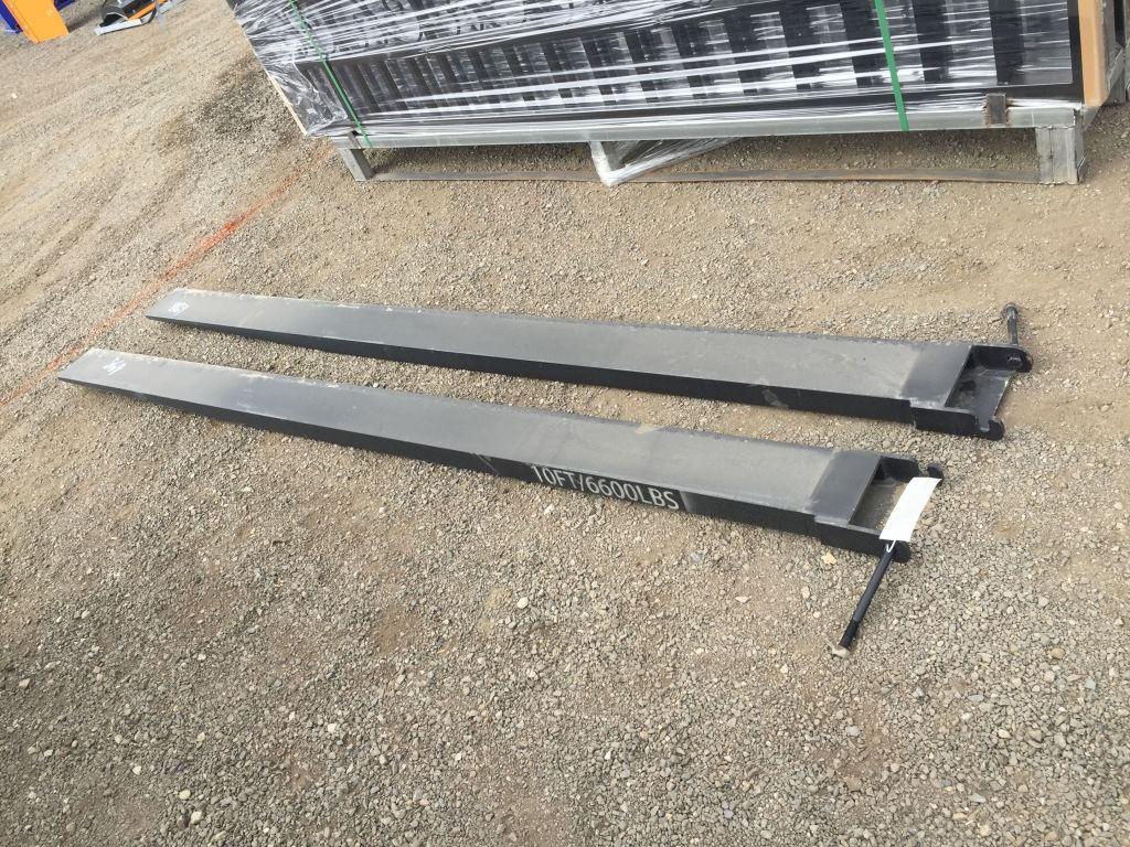 Pair of Unused 10ft Fork Extensions,