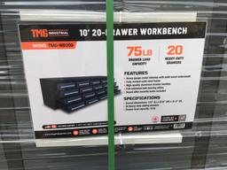 Unused TMG WB20D 10ft Heavy Duty Work Bench,