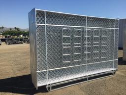 (20) 10ft x 6ft Portable Construction Fence