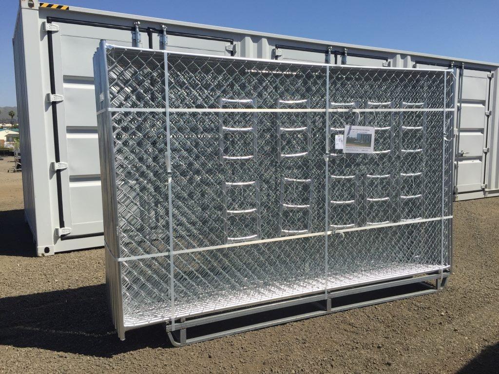 (20) 10ft x 6ft Portable Construction Fence