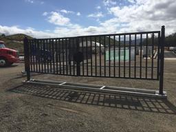 Unused Steelman 20ft Farm Metal Driveway Gate,