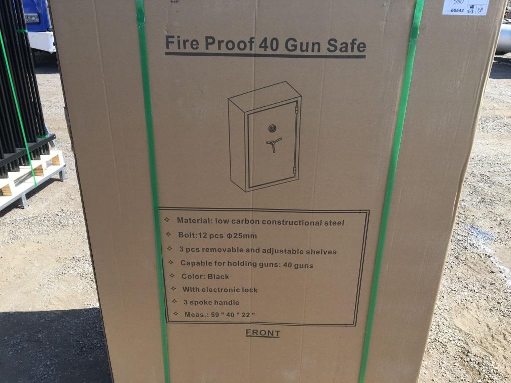 Unused Fireproof Gun Safe,