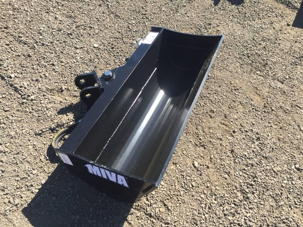 Unused Miva 32in Tilting Bucket,