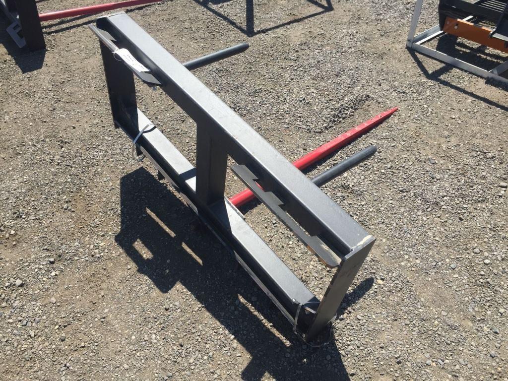 Unused Hay Bale Spear Attachment,