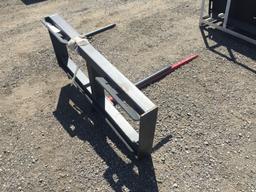 Unused Hay Bale Spear Attachment,