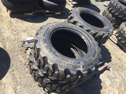 (4) Unused Forerunner SKS-1 10-16.5NHS Skid Steer