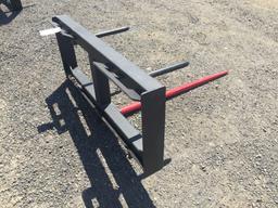 Unused Hay Bale Spear Attachment,