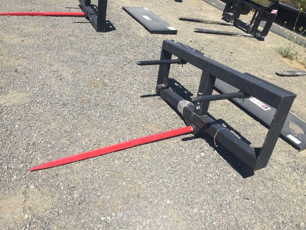 Unused Hay Bale Spear Attachment,