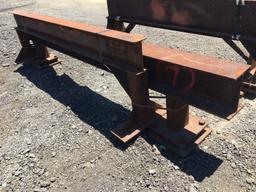 10ft & 13ft Misc I-Beam Saw-Horses.