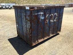 6ft x 4ft x 52in Steel Receptacle,