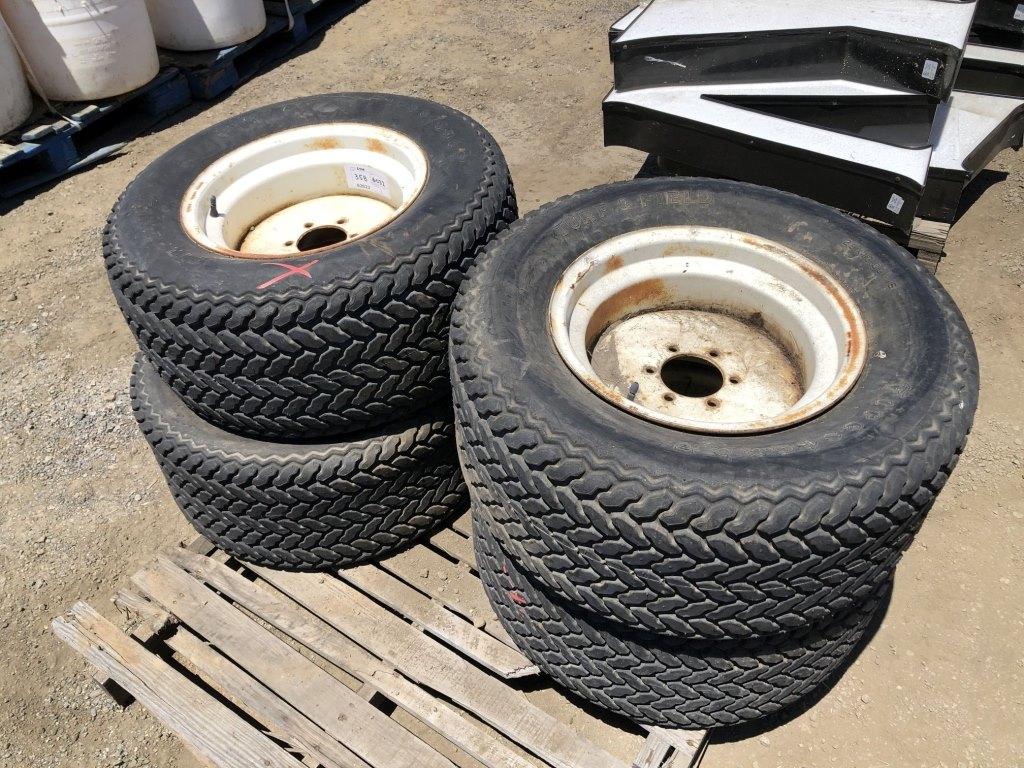 (4) Firestone 29x12.0x15 Tires & Rims.