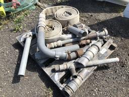 Pallet of Water/Trash Pump Parts,