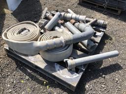 Pallet of Water/Trash Pump Parts,