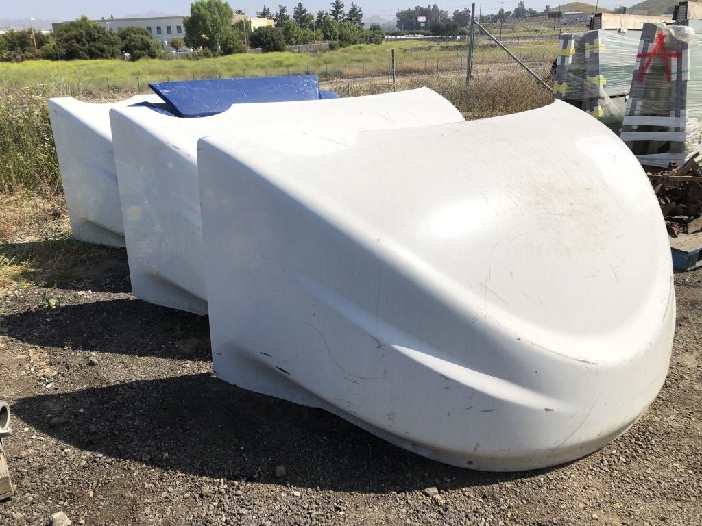 (4) Misc Truck Tractor Wind Cowlings.
