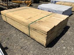 (Approx 128) 72in x 6in x 1in Lumber