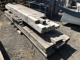 (2) Pallets of Wooden Railroad Ties.