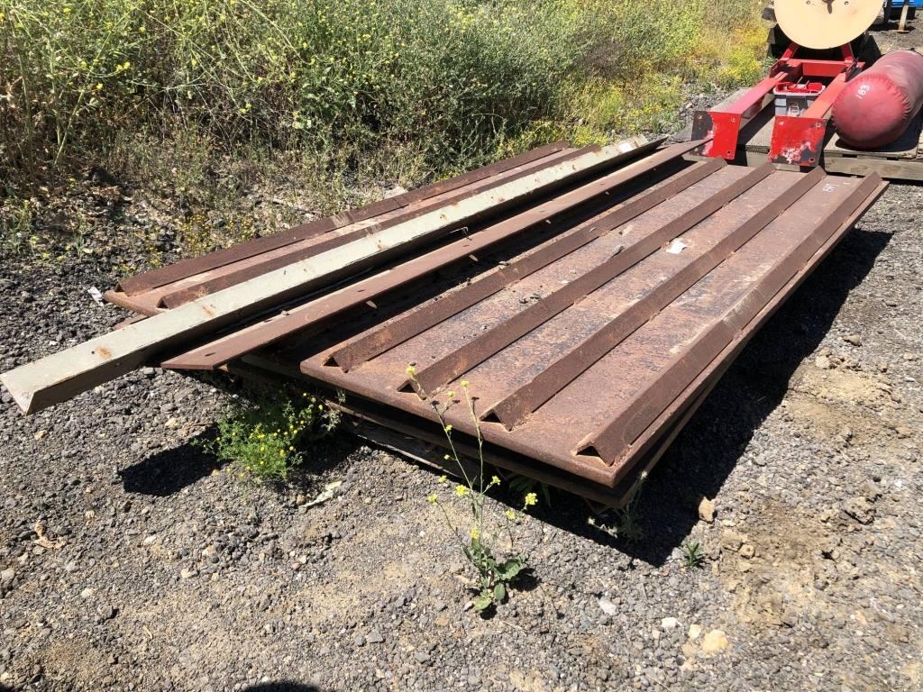 (2) 5ft x 8ft Steel Construction Driveway Rumble
