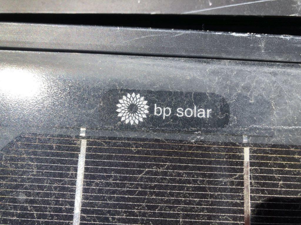 (3) BP Solar 31In x 62in Solar Panels.