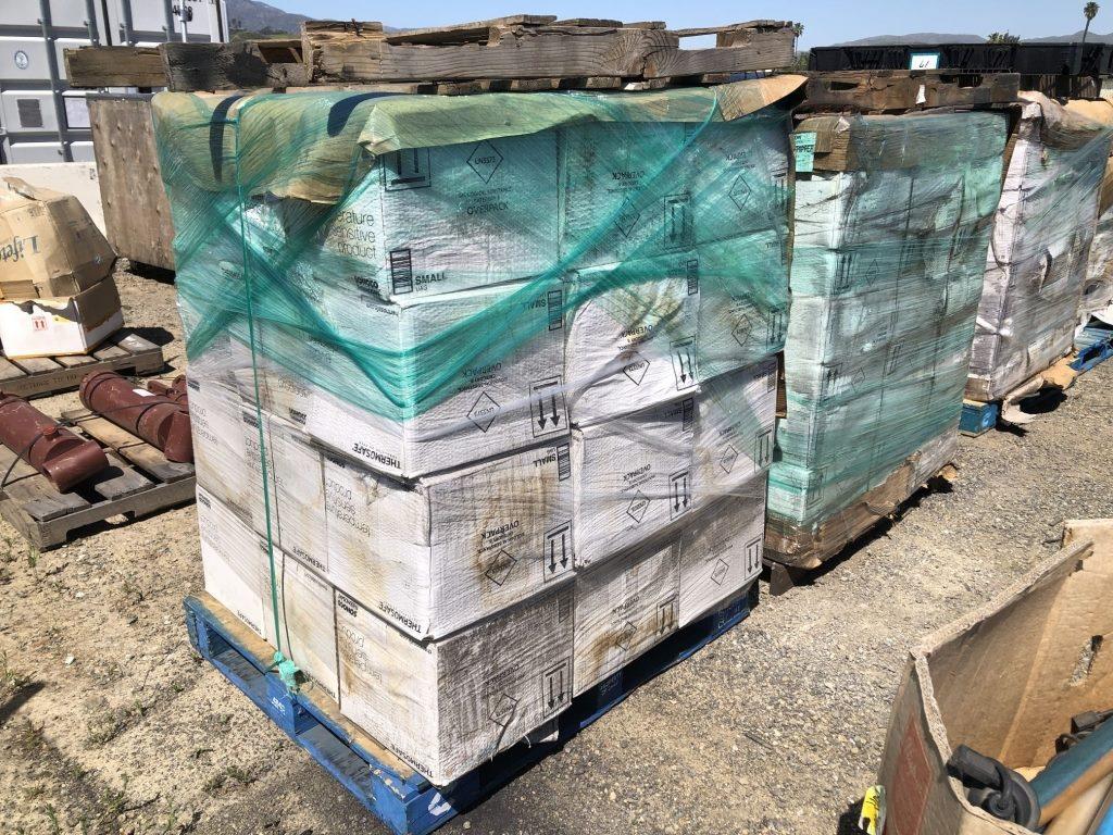 (2) Pallets of (Approx 63) Thermosafe Insulated