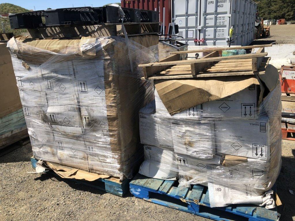 (2) Pallets of (Approx 42) Thermosafe Insulated