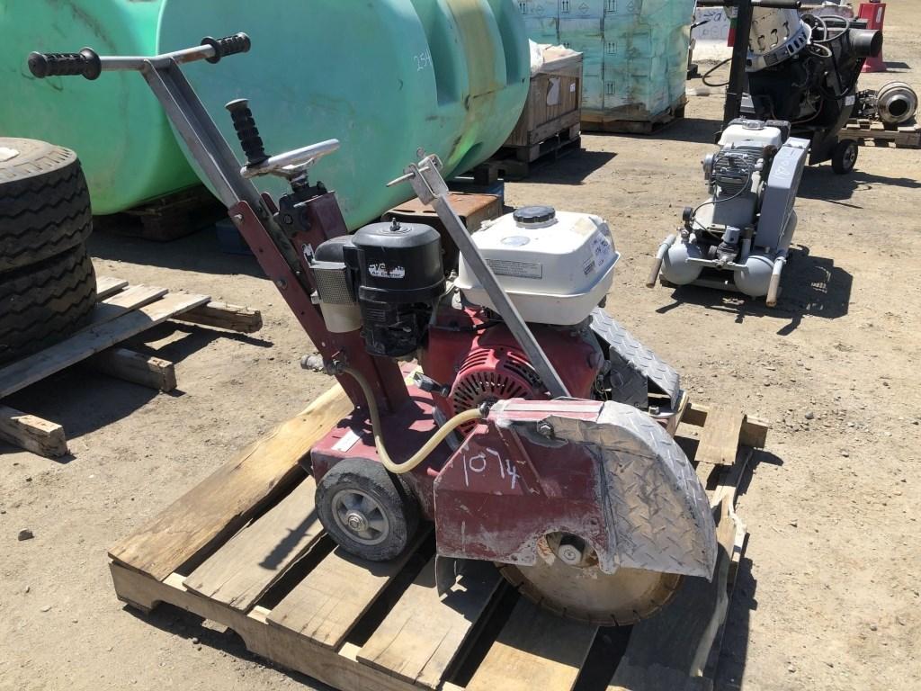 Walk-Behind Concrete Saw,