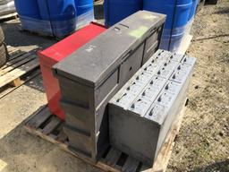 (3) Misc Tool Boxes.