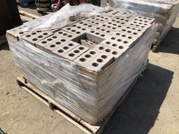 Pallet of Misc 4in x 8in Bricks.