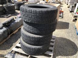 (4) Cooper 265/60R20 Tires.