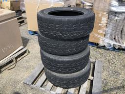 (4) Cooper 265/60R20 Tires.