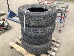 (4) Pathfinder Sport Sat 275/70/18 10 Ply Tires.