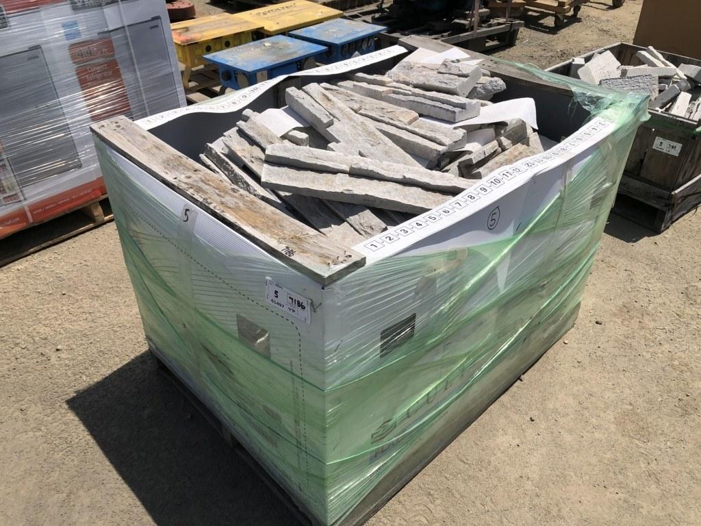 Crate of Misc Stone Tile.