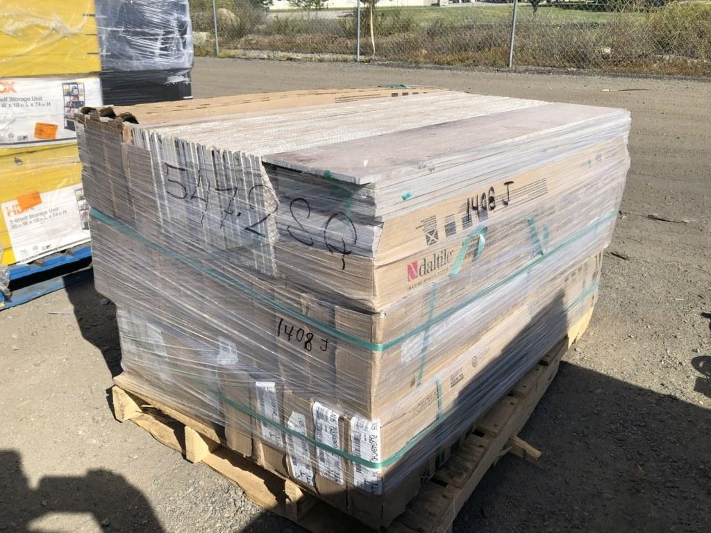 Pallet of Daltile 8in x 48in x 5/16in Rectified