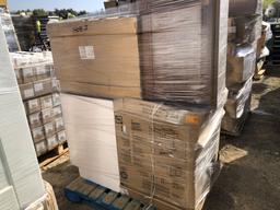 Pallet of (6) Misc Bathroom Vanities & Storage