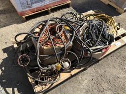 Pallet of Misc Extension Cords.