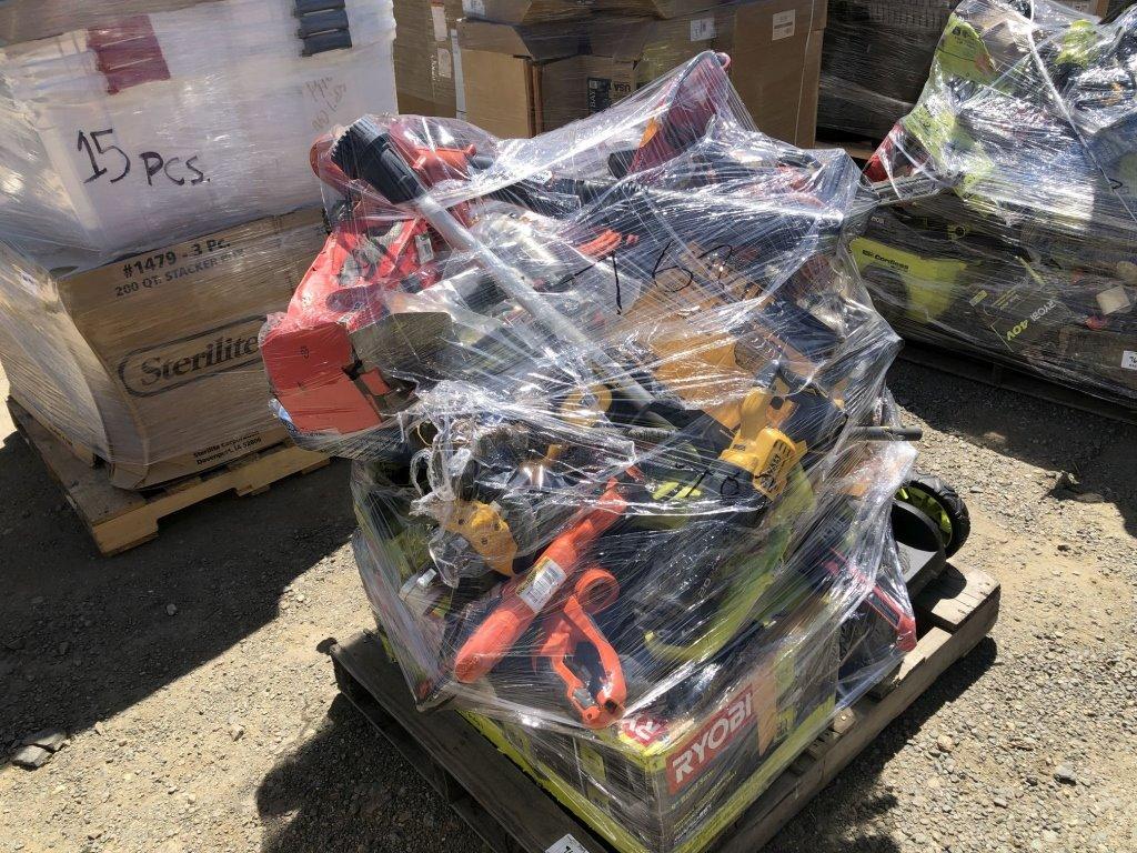 Pallet of Misc Garden/Hand Tools, Including