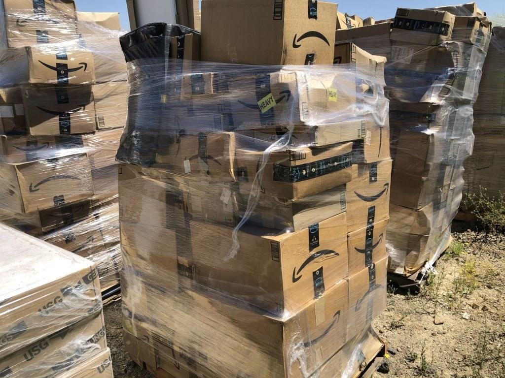 Pallet of Misc Unopened Amazon Boxes.