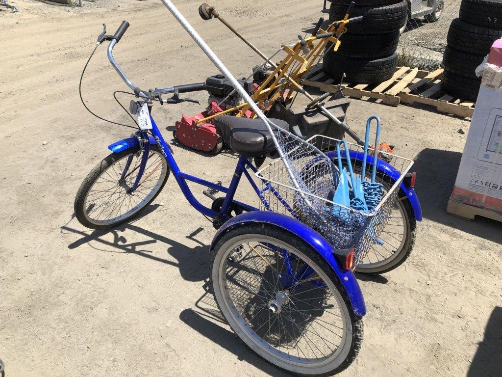 Velor Adult TriCycle w/Fishing Net, Anchor & Bouy.