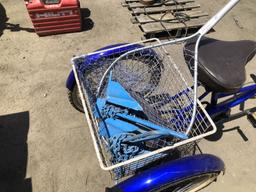 Velor Adult TriCycle w/Fishing Net, Anchor & Bouy.