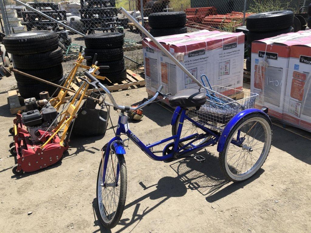 Velor Adult TriCycle w/Fishing Net, Anchor & Bouy.