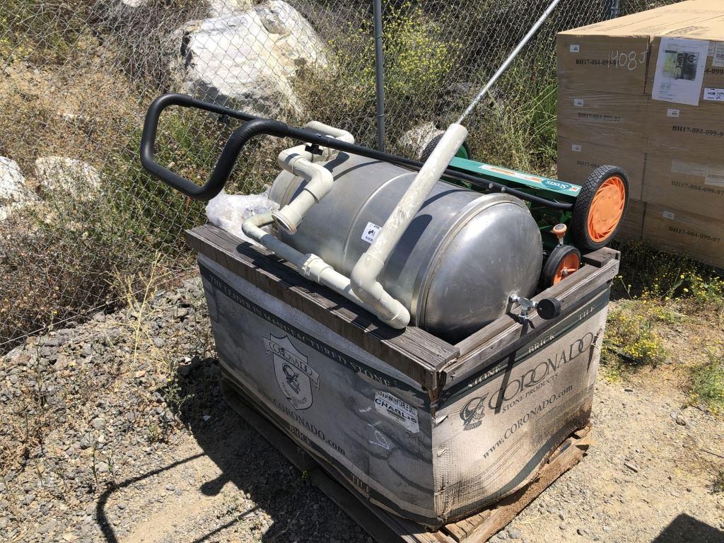 Crate of Misc Items, Including Fire Extinguishers,