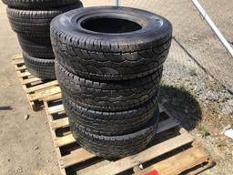 (4) Americus All Terrain 30x9.5R15LT Tires.