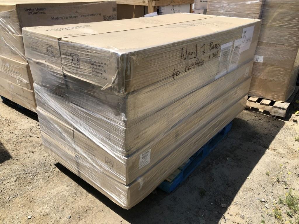 Pallet of (5) Better Homes & Gardens 25-Cube