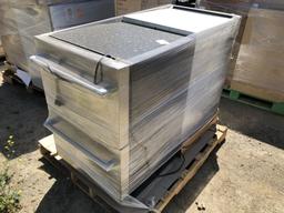 Pallet of Summit Oven and Thor Refrigerator.