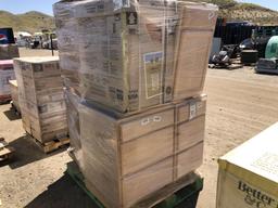 Pallet of Misc Wooden Kitchen/Bathroom Cabinets.