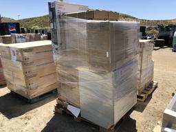 Pallet of Misc Wooden Kitchen/Bathroom Cabinets.