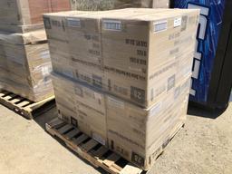 Pallet of Misc 14.5in Plastic Square Planters.