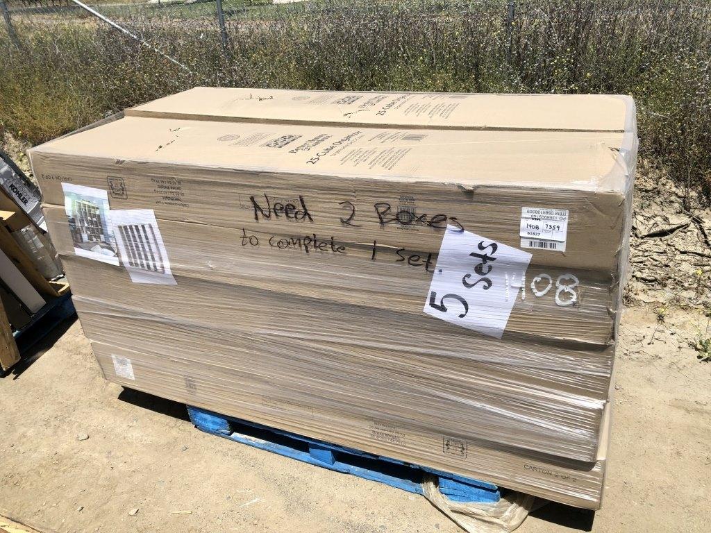 Pallet of (5) Better Homes & Gardens 25-Cube