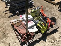 Pallet of Misc Items, Including String Trimmer,