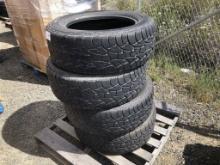 (4) Cooper 265/60R20 Tires.